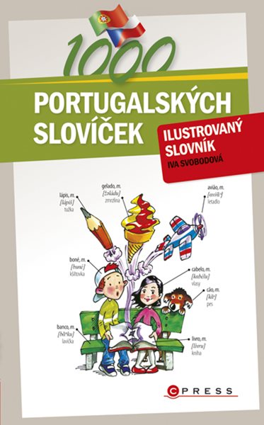 1000 portugalských slovíček - Svobodová Iva - 115x186