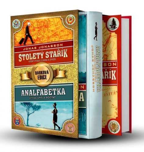 2x Jonasson: Stoletý stařík + Analfabetka - Box - Jonasson Jonas