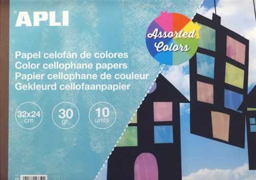 APLI Celofánová folie 30g - mix barev