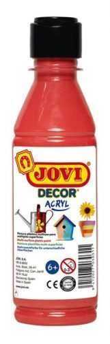 Akrylová barva DECOR AKRYL 250 ml - červená