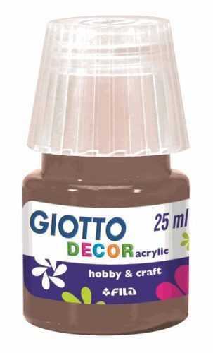 Akrylová barva Giotto Decor matt 25 ml - světle hnědá