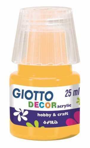 Akrylová barva Giotto Decor matt 25 ml - zlatožlutá