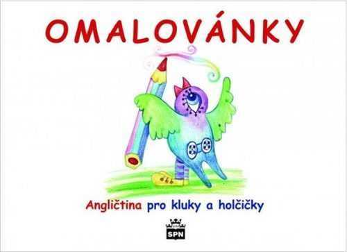 Anglické písničky pro kluky a holčičky - omalovánky - Kořínková M.