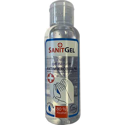 Antimikrobiální Sanitgel na ruce - 100ml
