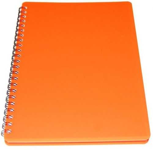 BOBO Plastic blok Neon A6 linka 60 listů - oranžový - A6