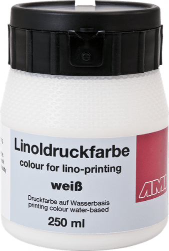 Barva na linoryt AMI 250ml - bílá