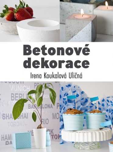 Betonové dekorace - Irena Koukalová Uličná - 17x23 cm