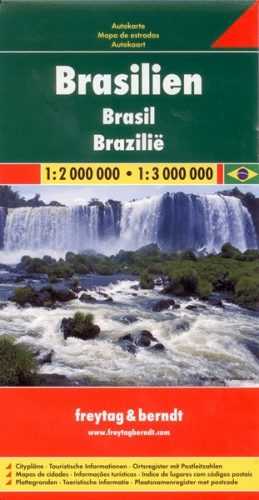 Brazílie - mapa Freytag & Berndt 1:2 000 000 / 1:3 000 000