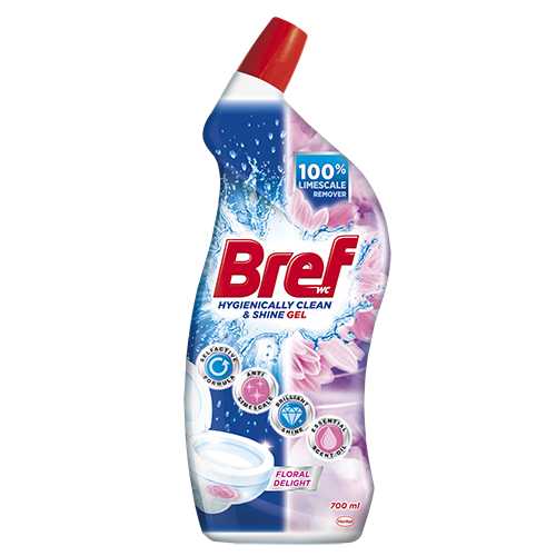 Bref WC Hygiene Gel 700 ml - Floral