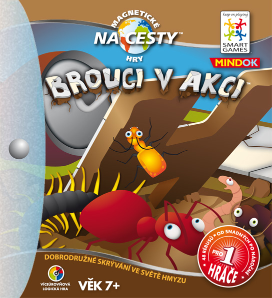 Brouci v akci !- SMART - logická hra - Na cesty!