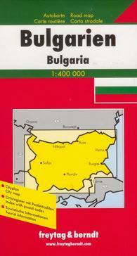 Bulharsko - mapa Freytag&Berndt - 1:400t