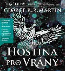 CD Hostina pro vrány - Píseň ledu a ohně 4 - George R.R. Martin - 13x14 cm