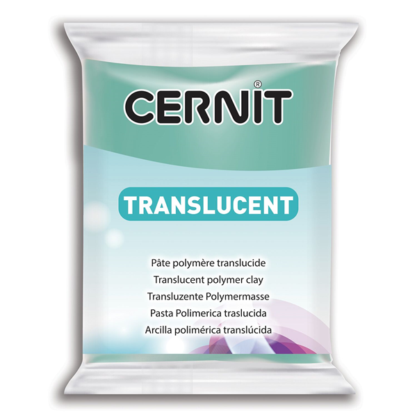 CERNIT Modelovací hmota TRANSLUCENT 56 g smaragdová