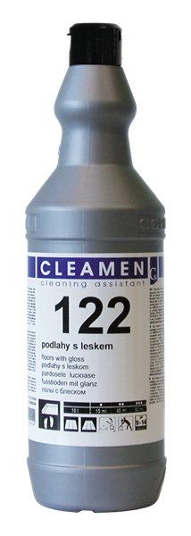 CLEAMEN 122 - podlahy s leskem 1L