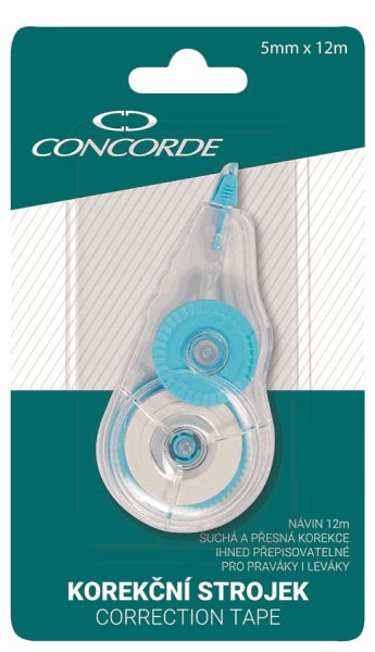 CONCORDE Korekční strojek Lungo 5 mm × 12 m