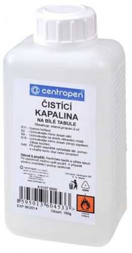 Centropen Čisticí kapalina na bílé tabule 0107 160 g