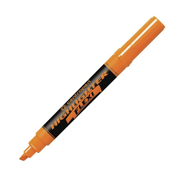 Centropen Zvýrazňovač HIGHLIGHTER FLEXI 8542 - oranžový