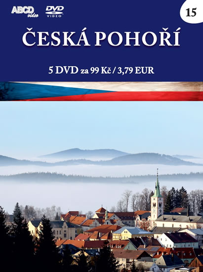 Česká pohoří - 5 DVD - neuveden