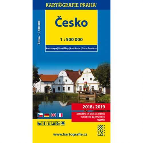 Česko - automapa 1:500000 - neuveden