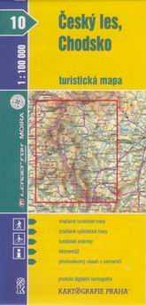 Český les - Chodsko - mapa KP č.10 - 1:100t