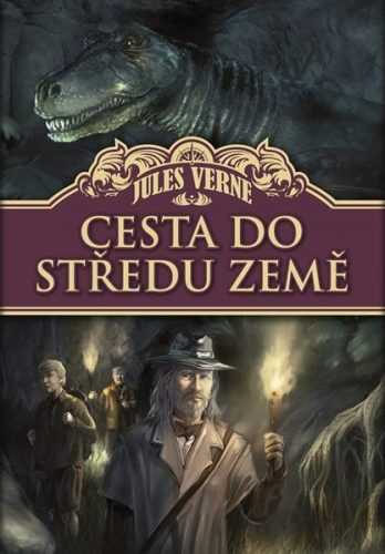 Cesta do středu země - Jules Verne - 15x21 cm