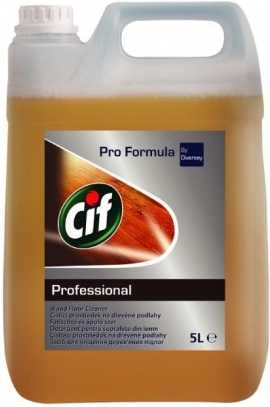 Cif Profesional - mýdlový čistič na dřevěné podlahy - 5 l