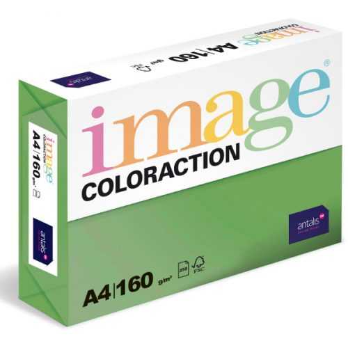 Coloraction A4 160 g 250 ks - Dublin/tmavě zelená