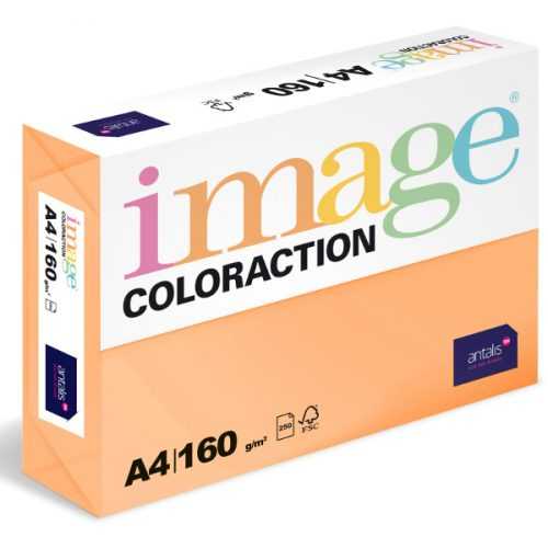 Coloraction A4 160 g 250 ks - Venezia/sytá oranžová