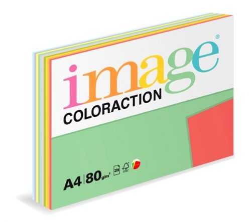 Coloraction A4 80 g TOP MIX 10x25 ks - mix 10 barev