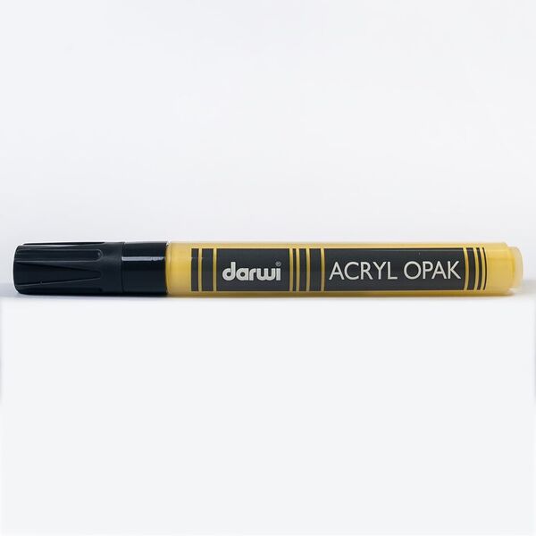 DARWI Akrylová fixa - silná - 6ml/3mm - tmavě žlutá
