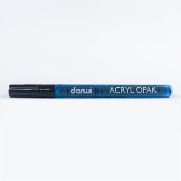 DARWI Akrylová fixa - tenká - 3ml/1mm - tmavě modrá