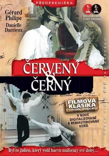 DVD Červený a černý - 1.+ 2. díl - 13x19