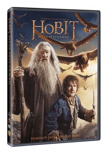 DVD Hobit: Bitva pěti armád - Peter Jackson - 13x19 cm