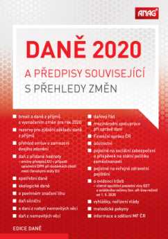 Daně 2020 a předpisy související s přehledy změn