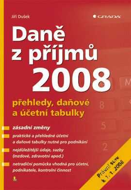 Daně z příjmů 2008 - přehledy