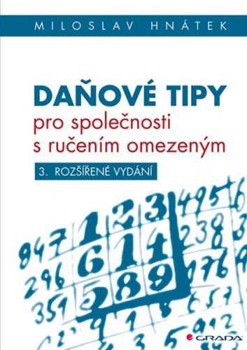 Daňové tipy pro společnosti s ručením omezeným - Hnátek Miloslav - 15x21 cm