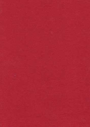 Dekorační filc A4 - červený (1ks)