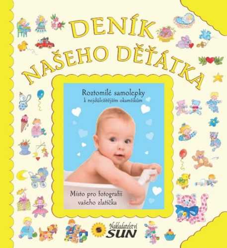 Deník našeho děťátka - zlatý - neuveden