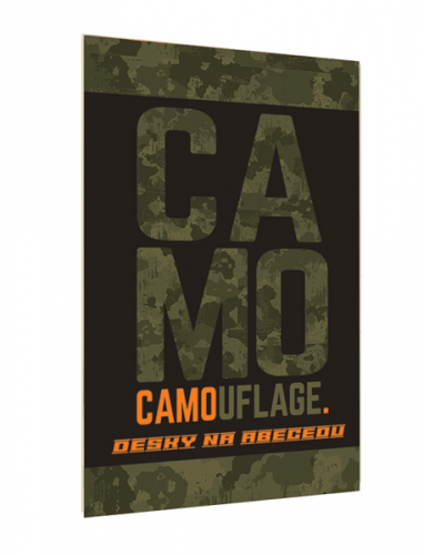 Desky na abecedu - Camo 2020