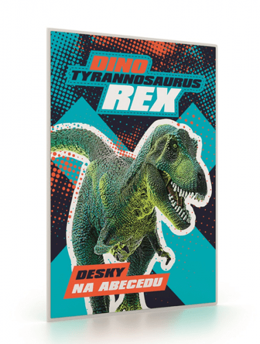 Desky na abecedu - Dino Tyrannosaurus Rex