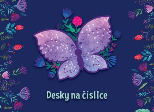 Desky na číslice - Motýl 2020