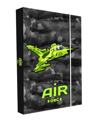 Desky na sešity s boxem A5 - Air Force