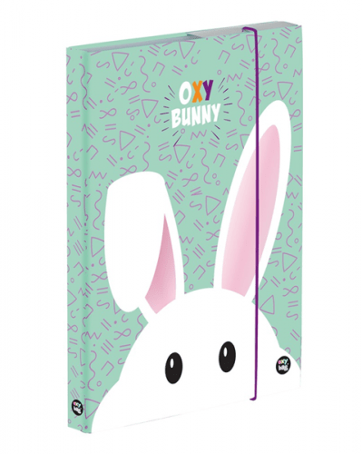 Desky na sešity s boxem A5 Jumbo - Oxy Bunny