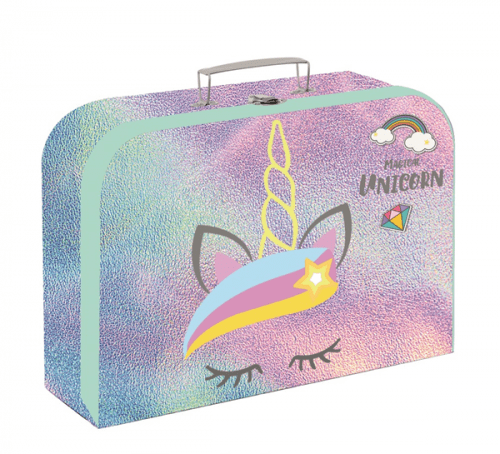 Dětský kufřík lamino 34 cm - Magical unicorn