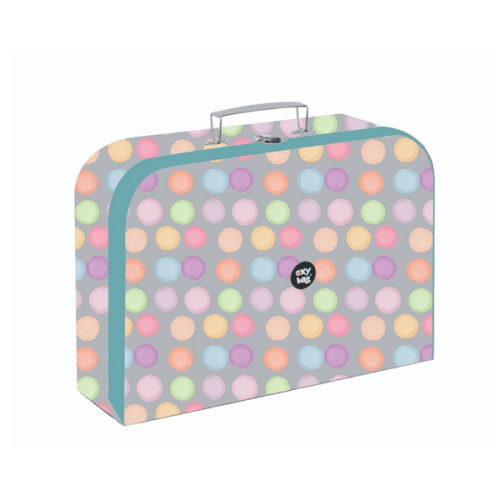 Dětský kufřík lamino 34 cm OXY STYLE MINI - Dots