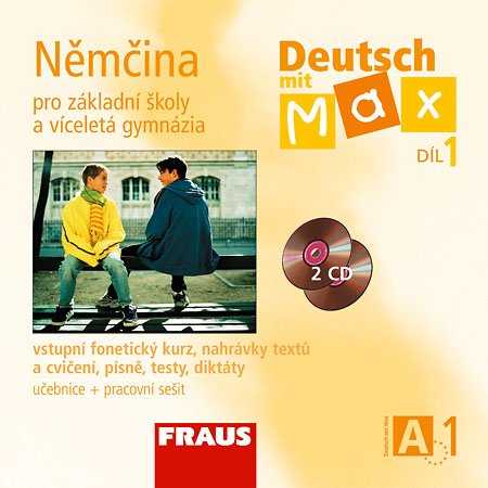 Deutsch mit Max 1 - Němčina pro ZŠ a víceletá gymnázia /A1/ - audio CD (2ks) - Fišarová O.