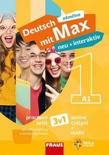 Deutsch mit Max neu + interaktiv 1 - pracovní sešit (3v1) - Jana Tvrzníková