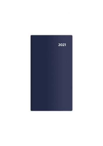 Diář 2021 kapesní - Torino čtrnáctidenní - modrá/blue - 8