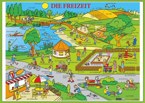 Die Freizeit - 21x30 cm