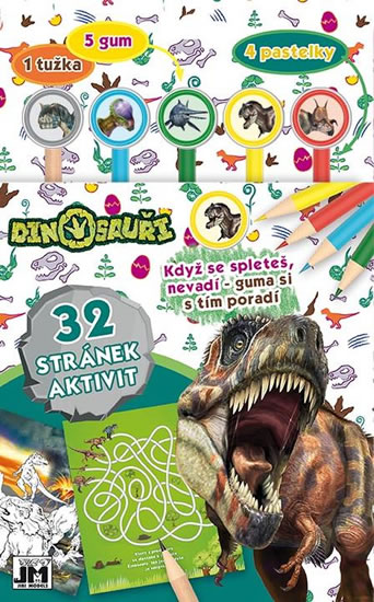 Dinosauři - Aktivity s gumami - neuveden